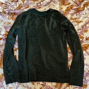 lululemon athletica Dark Green Long Sleeve Top
